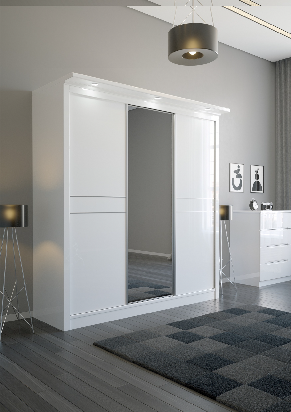 Italian Wardrobe 200cm width