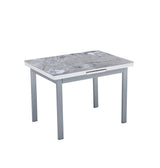 Husty dining table with six chairs
