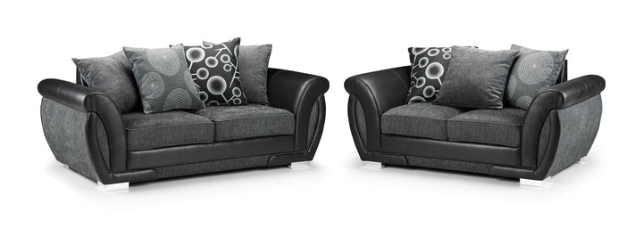 Shannon Fabric Sofa Set 3 and 2 Seater