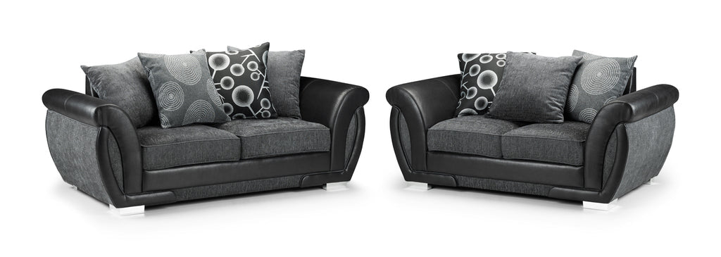 Shannon Fabric Sofa Set 3 and 2 Seater