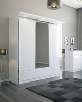 Thick back panel W01 wardrobe 180cm width
