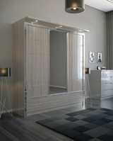 Thick back panel W01 wardrobe 180cm width