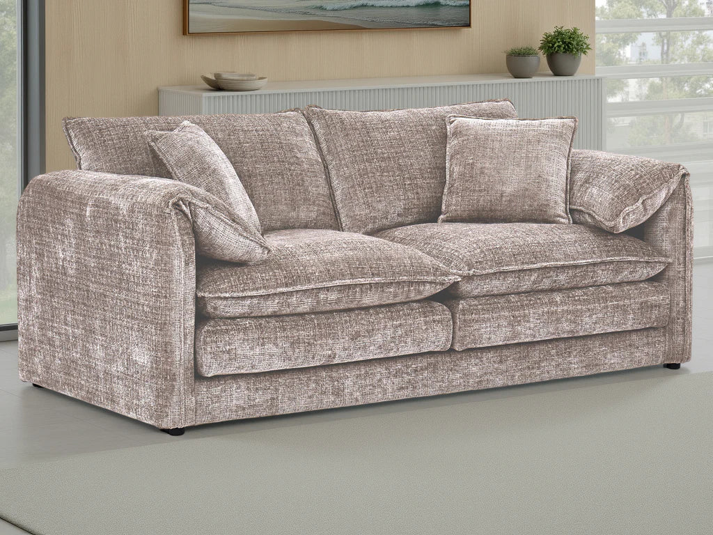 Solaya 3 seater sofa Beige