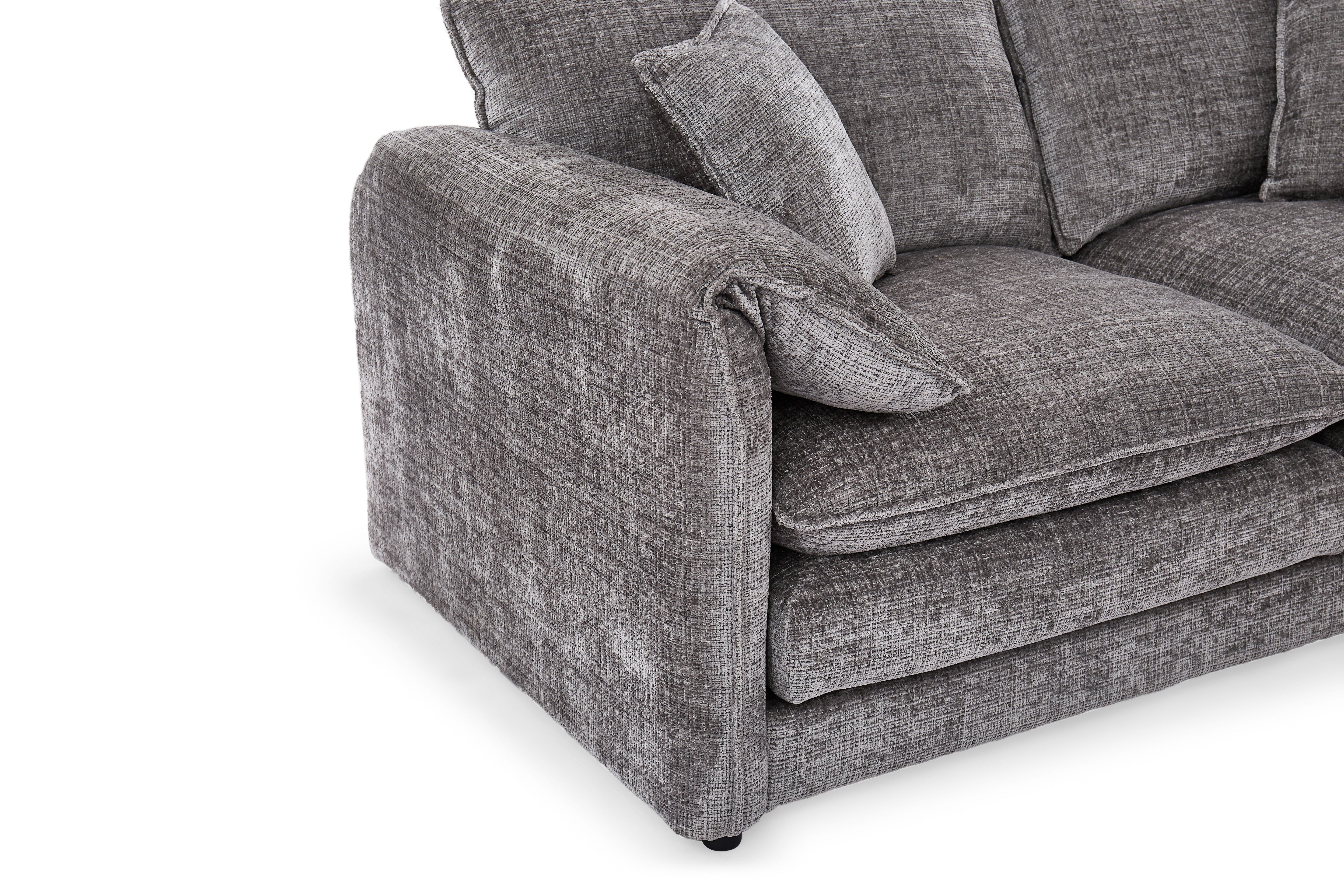 Solaya sofa 3 seater grey
