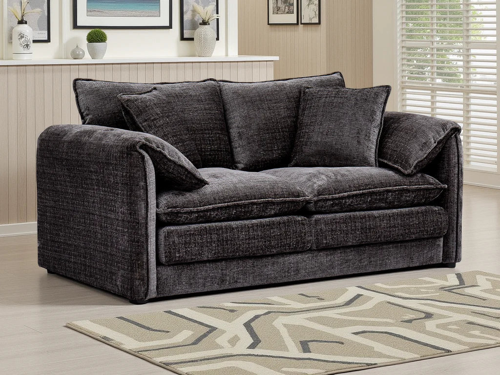 Solaya 2 seater black