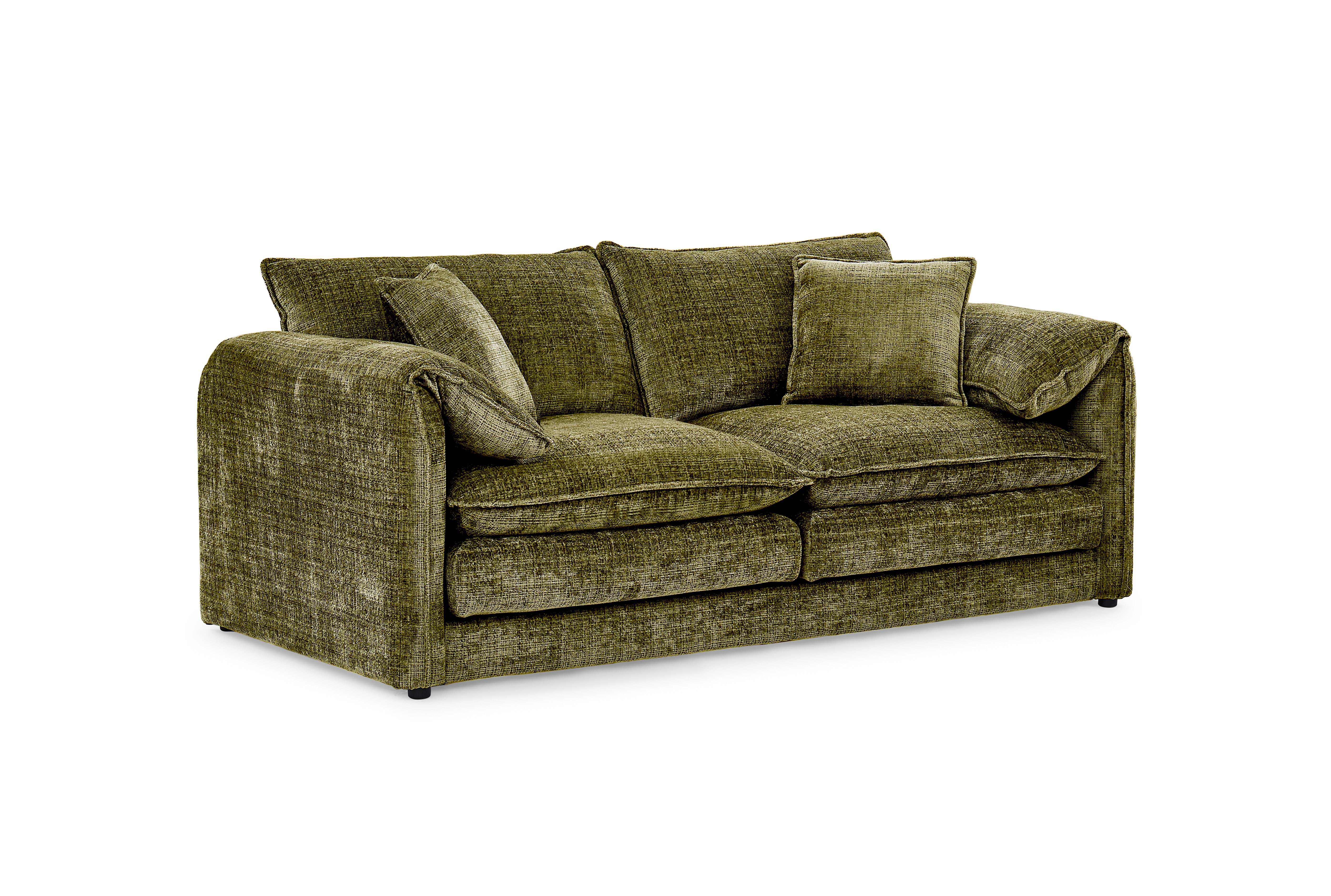 Solaya sofa 3 seater green