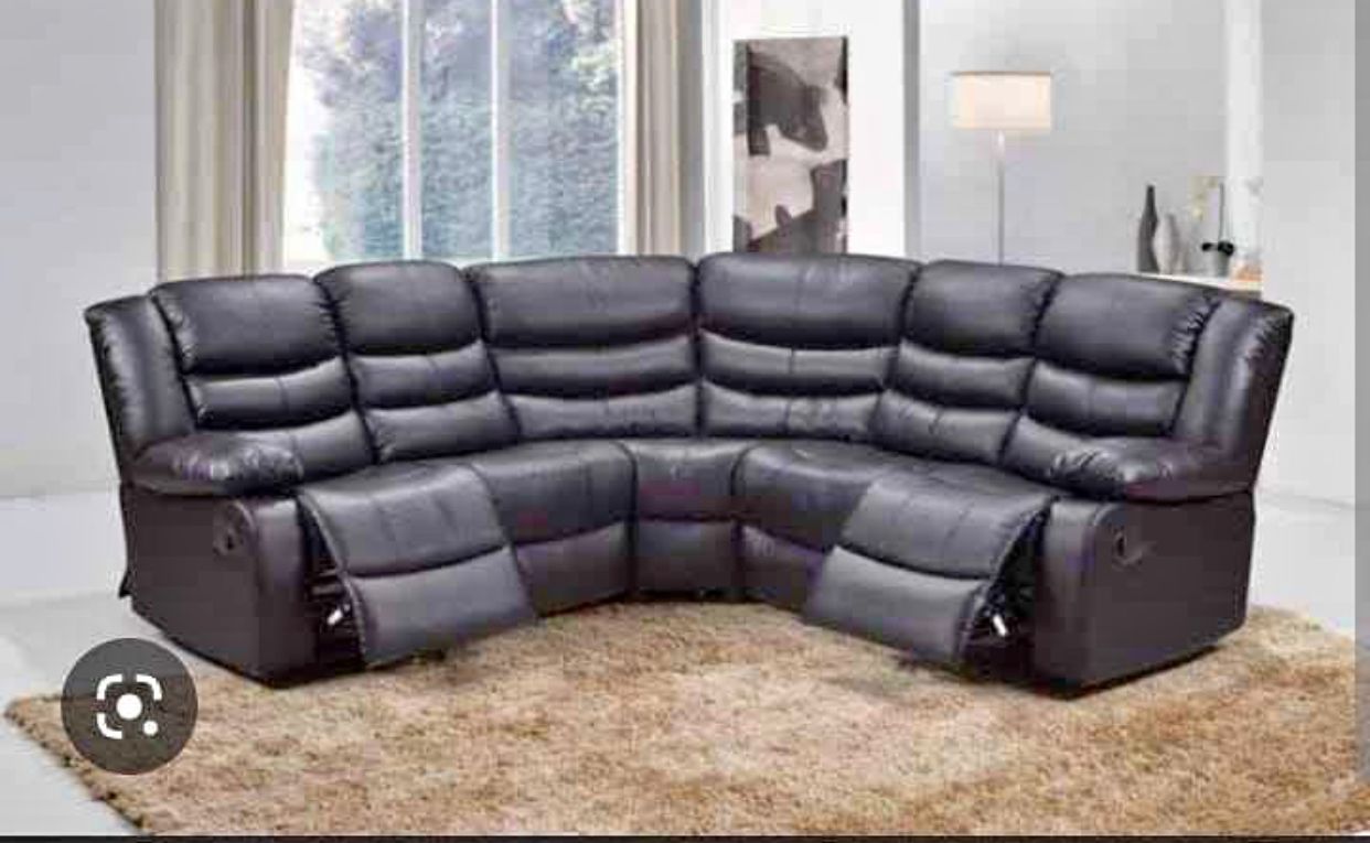Leather sofa