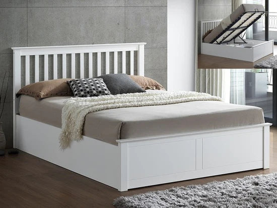 Malmo Wooden Ottoman Bed