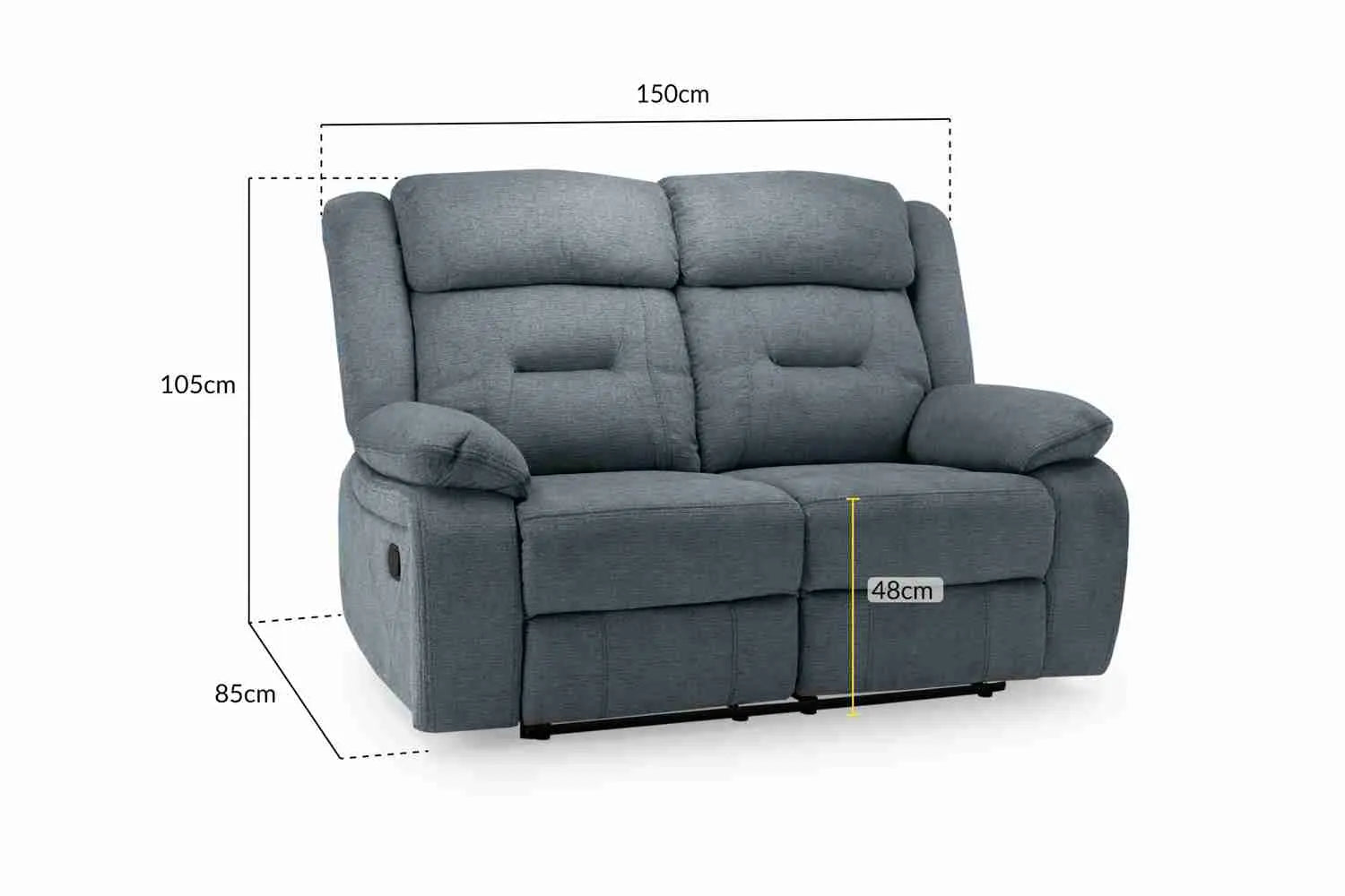 Novie fabric recliner