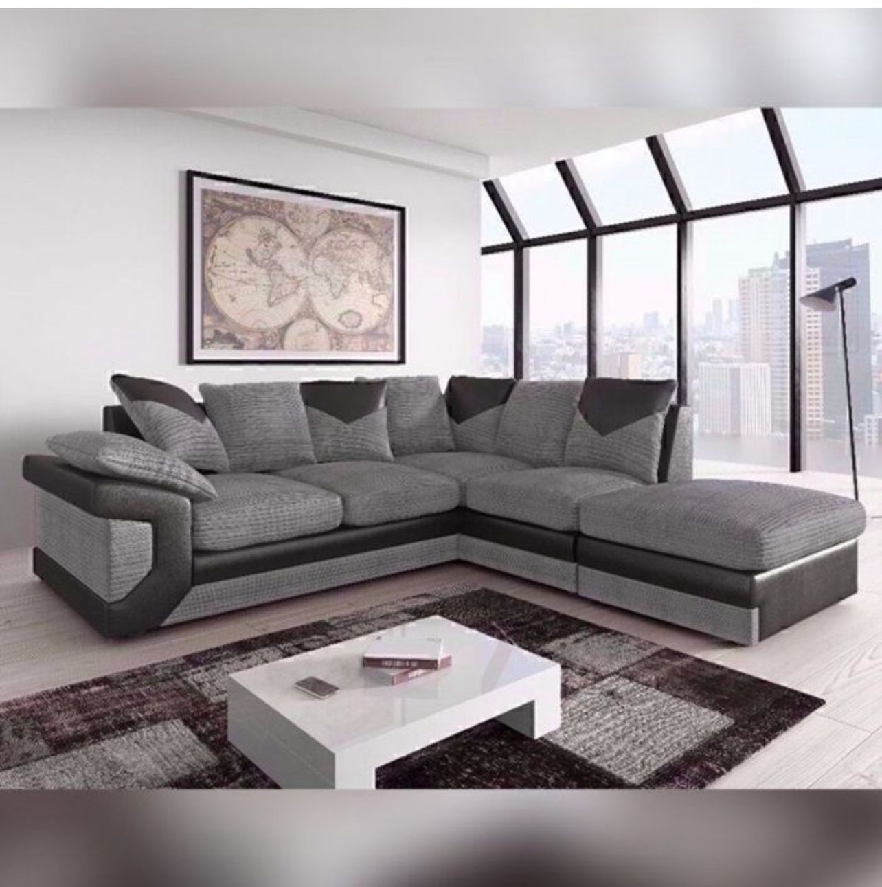 Dino L-Shaped Corner Sofa – Left or Right Arm for Custom Fit