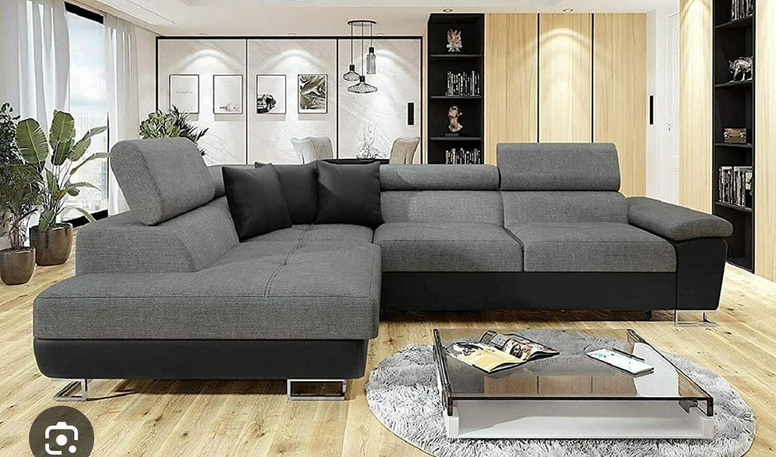 Lshape anton sofa bed