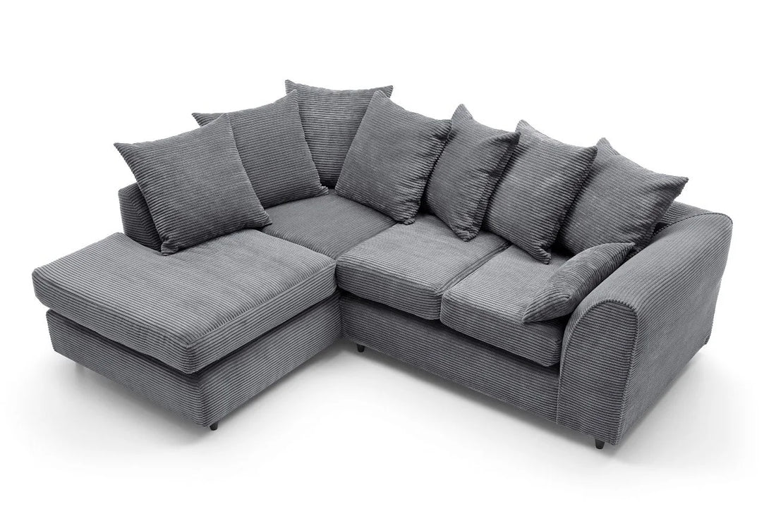 Dylan jumbo cord corner sofa