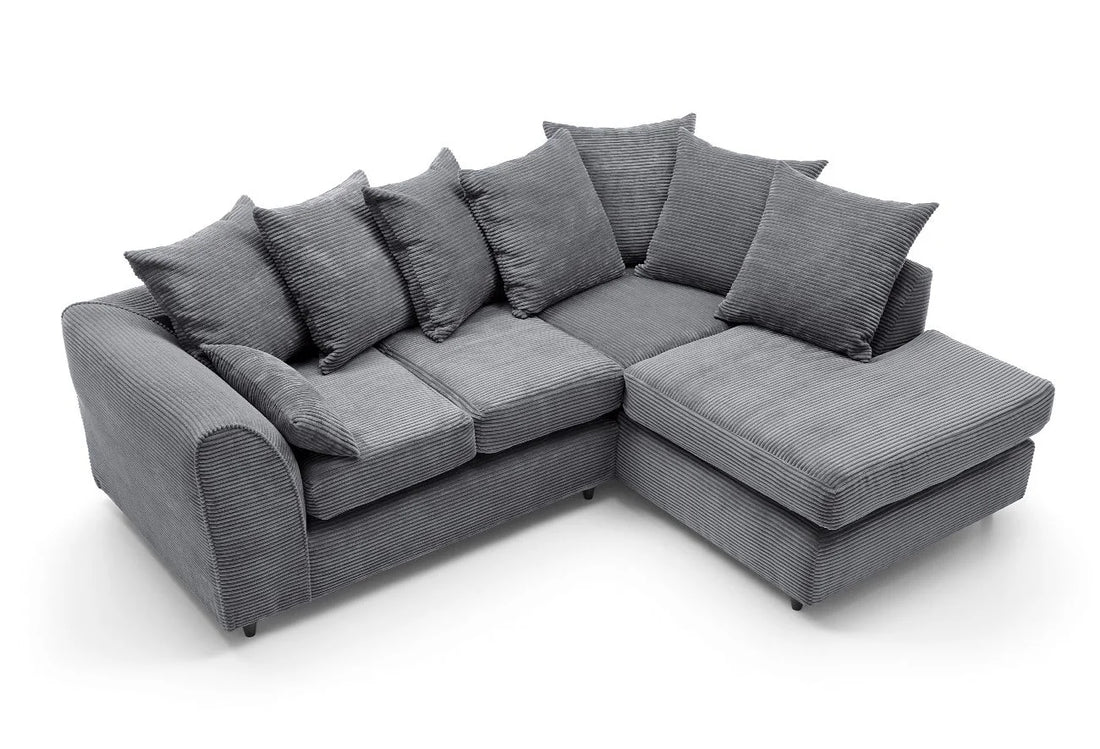 Dylan jumbo cord corner sofa