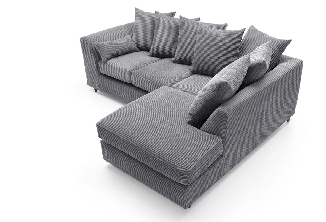 Dylan jumbo cord corner sofa