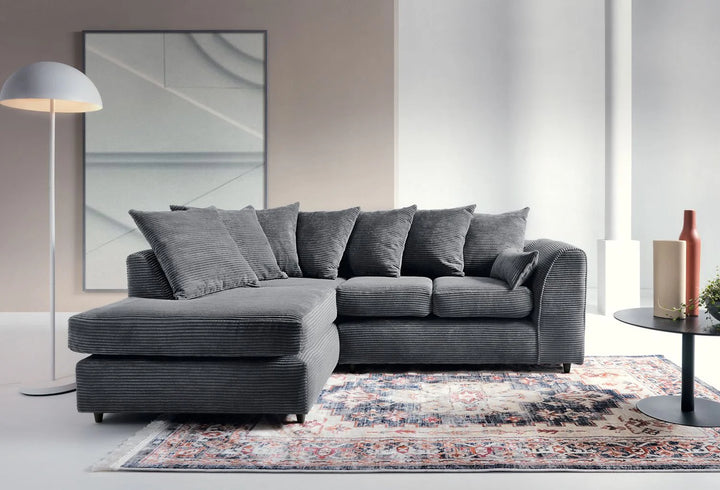 Dylan jumbo cord corner sofa