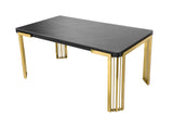 Daisy dining table with six chairs
