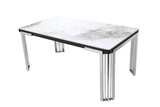 Daisy dining table with six chairs