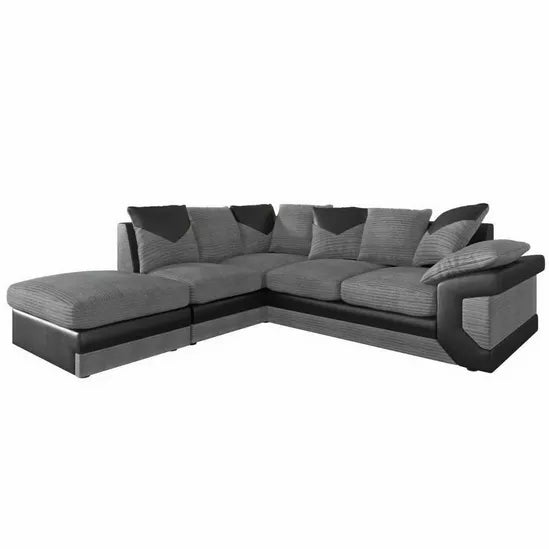 L shape Dino sofa with foot stool