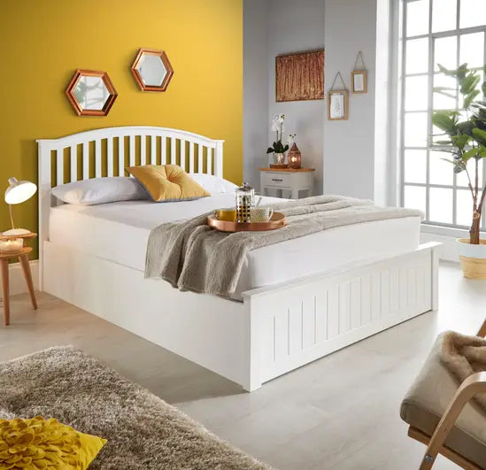 Grayson wooden bed with storage