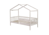 Solid wooden arch bed
