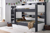 Oliver Wooden Storage Bunk Bed with Storage Drawer
