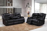 Leather recliner sofa manual