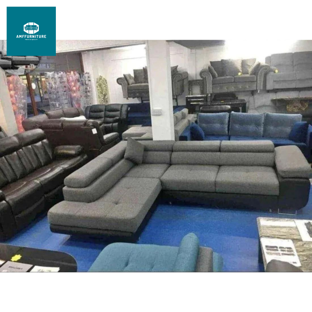 L shape anton sofa bed anton sofa right arm side and left arm side(right arm side)