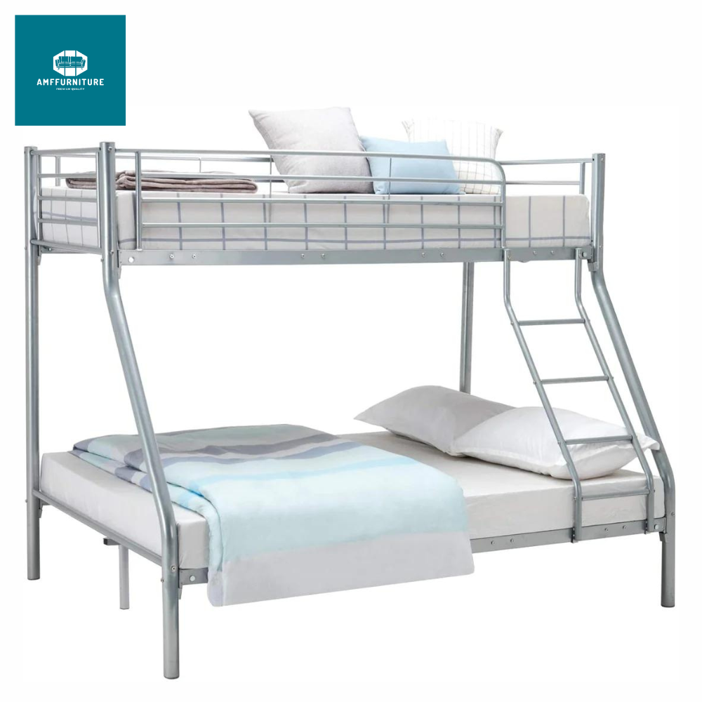 Trio metal bunk bed